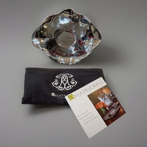Beatriz Ball Medium Vento Lara Bowl, Highly polished Aluminum - Picture 1 of 6